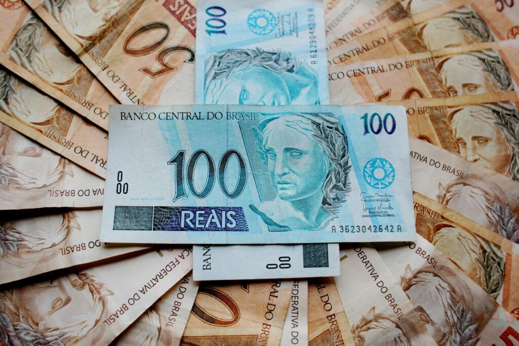dinheiro notas de 100